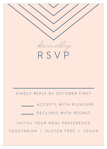 Get a head count for your wedding day with our Mod Snaps Response Cards.