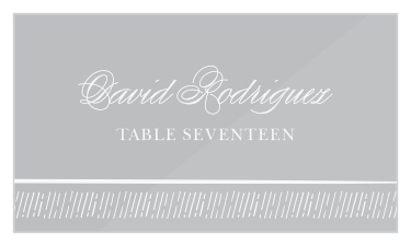 Handdrawn Frame Clear Place Cards guarantee that your guests know precisely where to go among the hustle and bustle of your wedding reception.