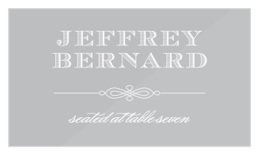 The Antique Frame Clear Wedding Place Cards are the perfect addition to your wedding day preparations. 