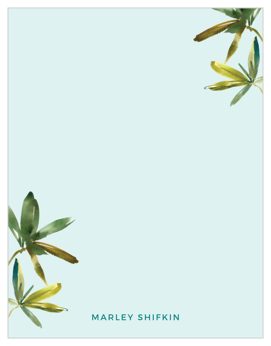 Friendly Fronds Business Stationery