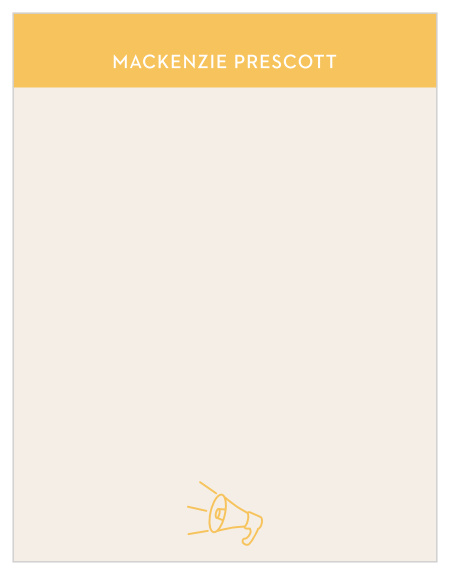 Our Marketing Bullhorn Business Stationery guarantee that your professional reputation precedes every memo and invoice leaving your office.