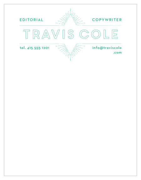 Our Horizon Frame Business Stationery is perfectly suited for, but not limited to, any jobs in a digital, artistic, or design field.