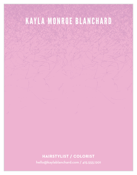 Underscore every page of professional correspondence with the bold colors of our Professional Colorist Business Stationery.