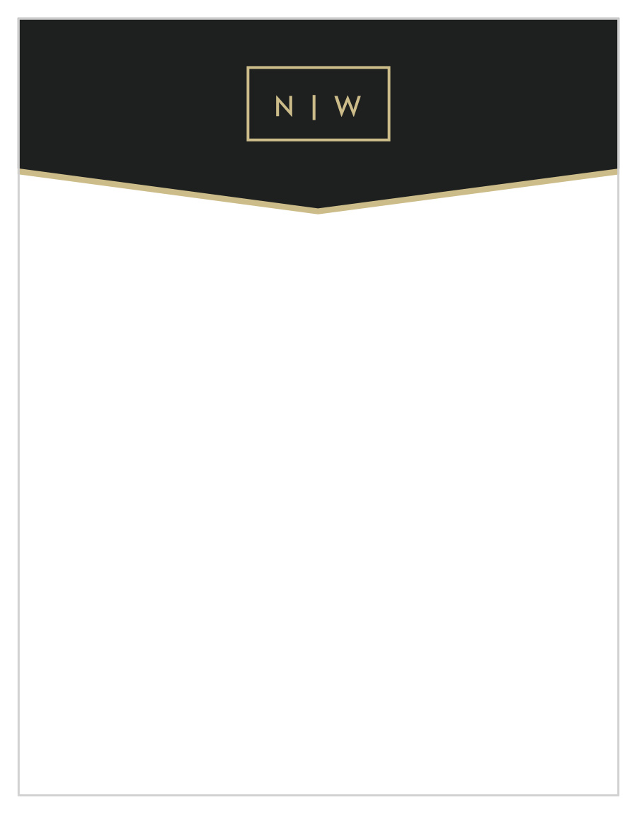 Classic Chevron Business Stationery