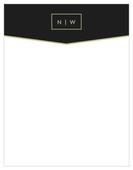 Keep everything on track using our Classic Chevron Business Stationery.