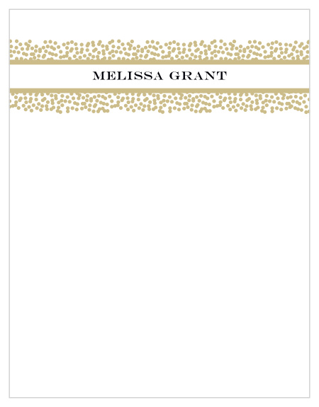 Organize all of your correspondence with our Grand Dots Business Stationery.