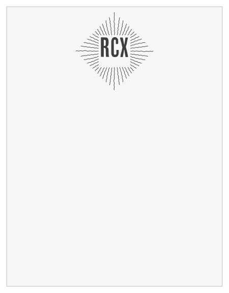 Every piece of outgoing correspondence bears your professional name and reputation when you utilize our Sparkle Shine Business Stationery.