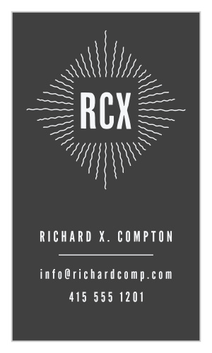 Provide the illumination into best business practices that your clients need with our Sparkle Shine Business Cards.