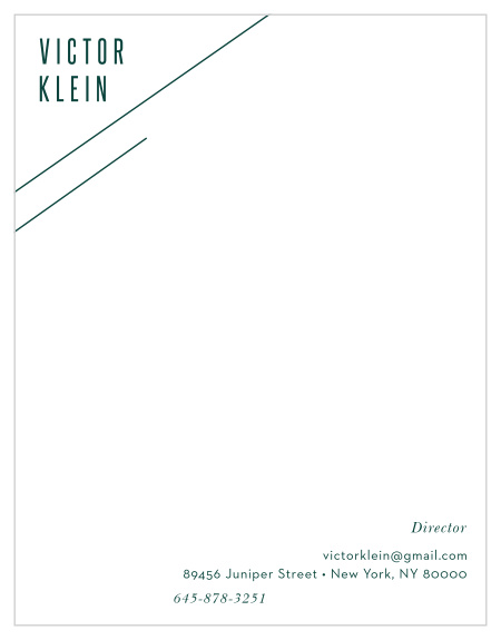 Add a personal touch to your handwritten notes to clients and coworkers with our Silver Fox Business Cards.