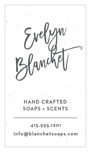 Showcase your business at a glance with the beautifully speckled design of our Paint Shot Business Cards.