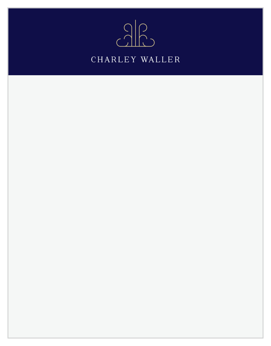 Circle Ornament Business Stationery