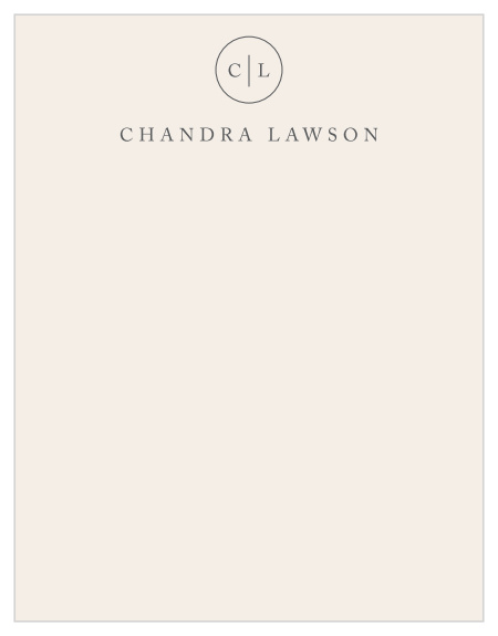 Add to your handwritten notes to clients and coworkers with the sleek look of our Timeless Typography Business Stationery.