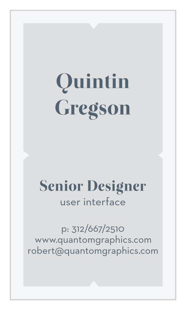 Basic Borders Business Cards