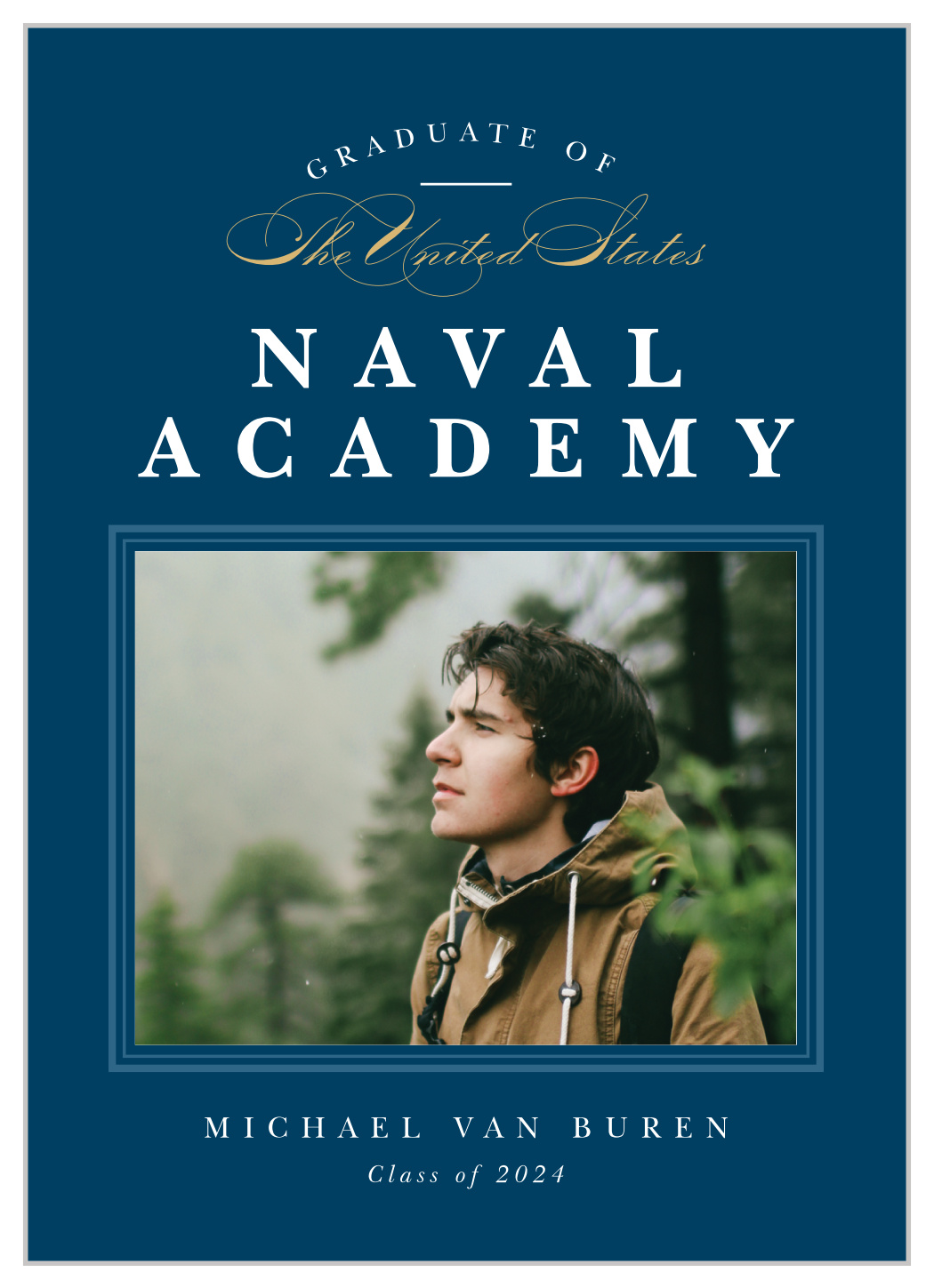 Naval Academy Graduation Announcements