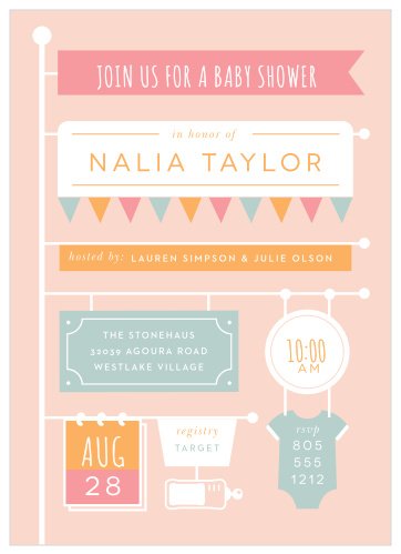 Celebrate the next chapter in your life story with our Storybook Shower Baby Shower Invitations.