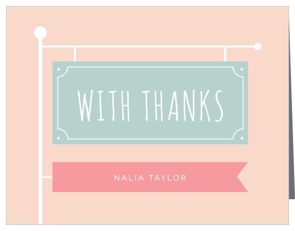 Thank your friends and family for sharing taking on the next chapter of your life with our Storybook Shower Baby Shower Thank You Cards.