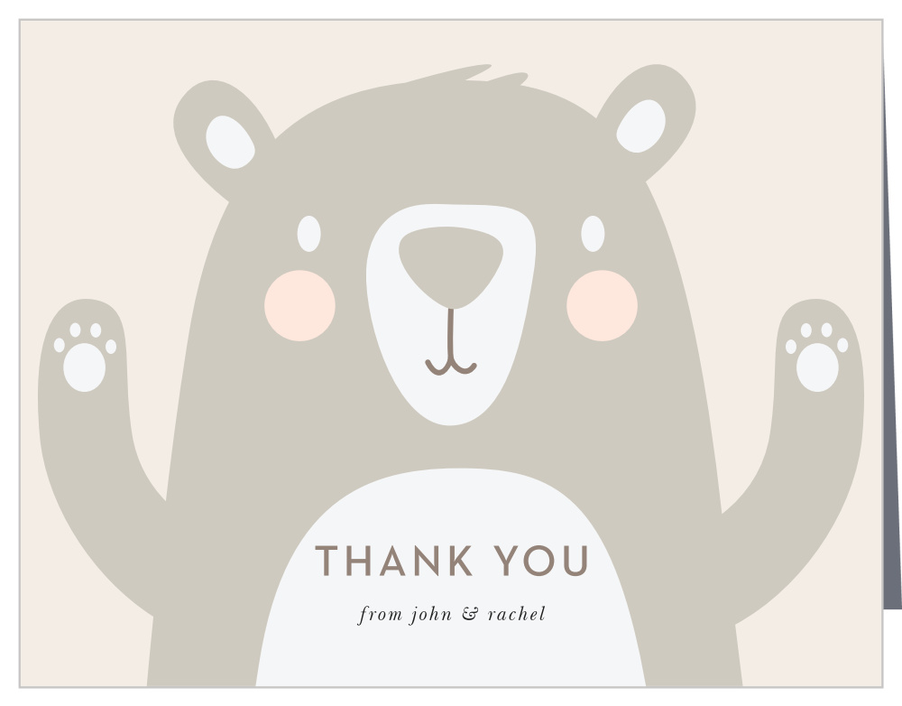 Bearly Wait Baby Shower Thank You Cards