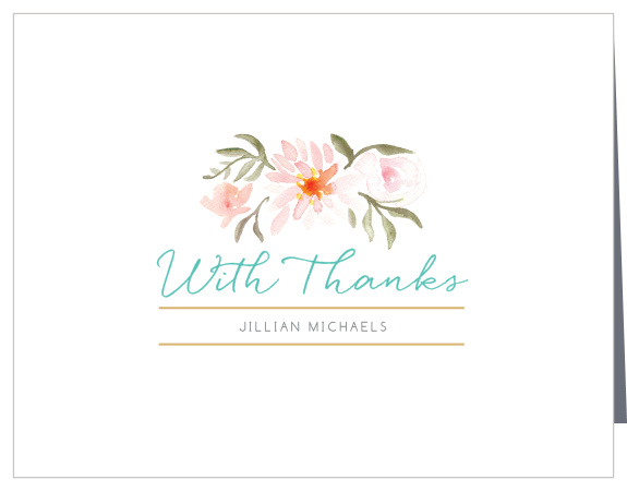 Gently show gratitude with our Greatest Adventure Baby Shower Thank You Cards. 