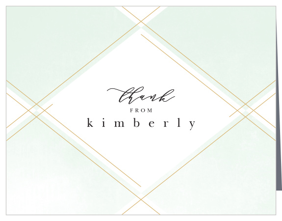 Your friends and family will love our Classic Gold Baby Shower Thank You Cards.