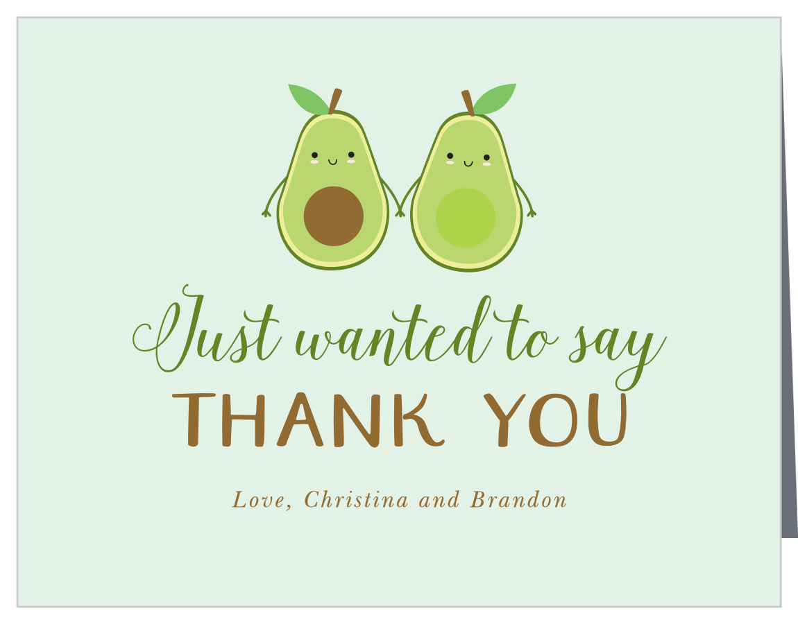 A New Seed Baby Shower Thank You Cards