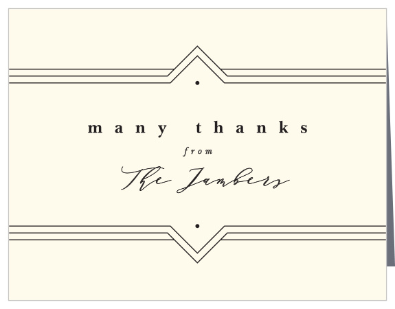 Let your friends and family know you appreciate them with our Elegant Deco Baby Shower Invitations.