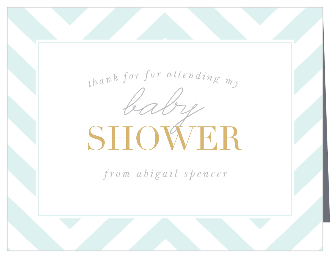Diaper Delight Baby Shower Thank You Cards