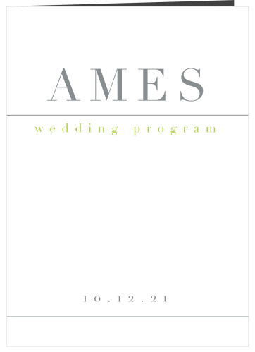 Our Sophisticated Photo wedding program is a perfect match for the rest of the Sophisticated Photo wedding suite.