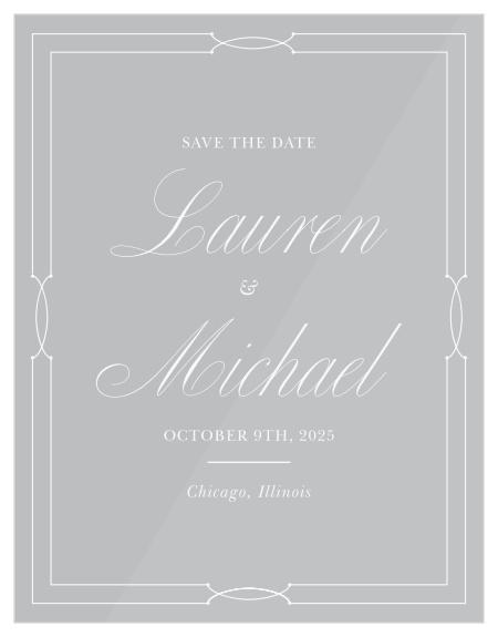 Our Love Knots Save-the-Date Cards are perfect for letting your friends and family know about your big day! 