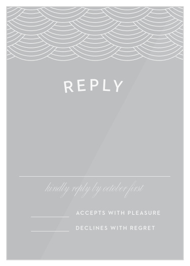 Gather the information you need from your guests with our beautifully illustrated San Diego Skyline Clear Response Cards.