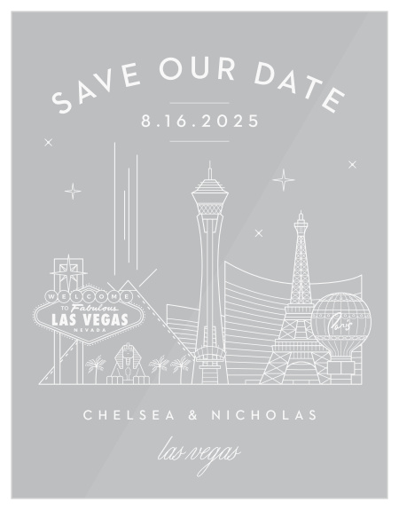 Las Vegas Save the Date
