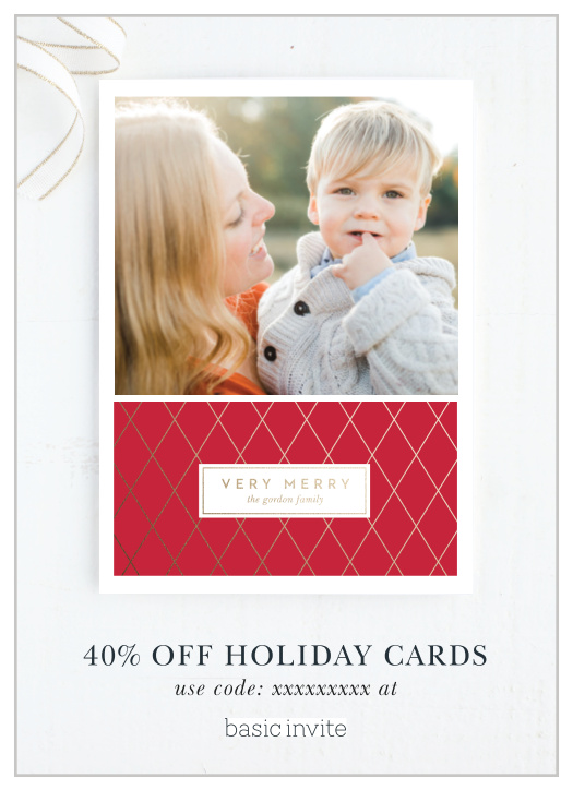 You must use your own photo on this card. We ask that you do not order more than a 1 month supply to help minimize waste. You can always order more, and they will always arrive within a week.