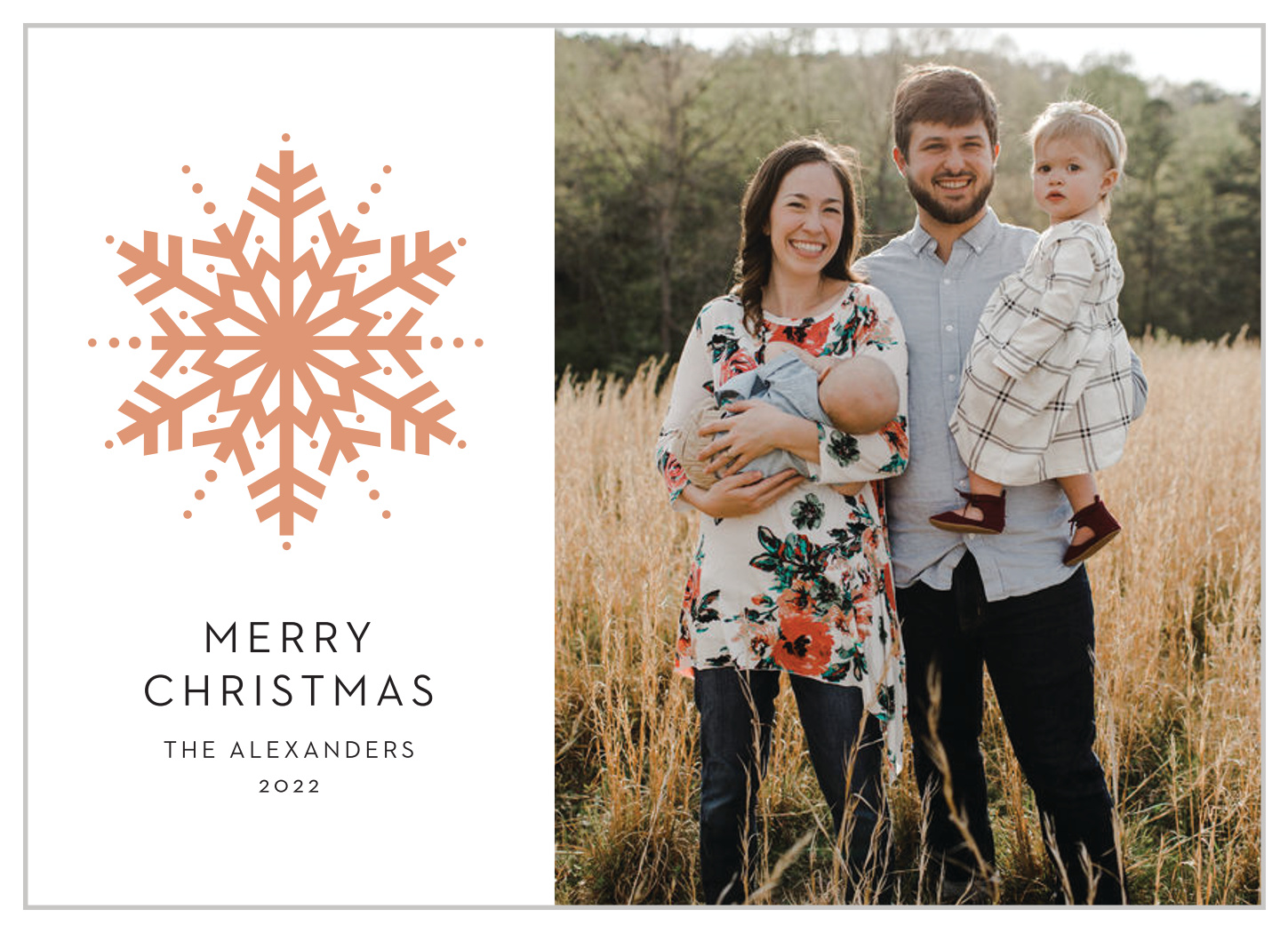 Dotted Snowflake Christmas Cards