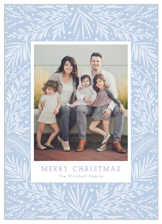 Our Classic Foliage Holiday Cards are elegant and classic, making them perfect for your next holiday card.