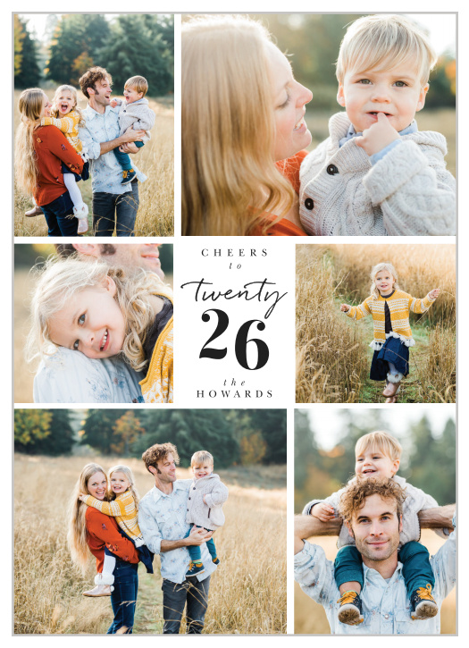 Our Classic Year New Years Cards are all about celebrating your best moments this holiday season.