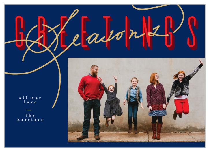 Our Entwined Greetings Holiday Card is the perfect way to share your year with the people you love!