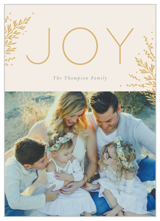 Send joy with our Foliage Joy Holiday Cards this holiday season.