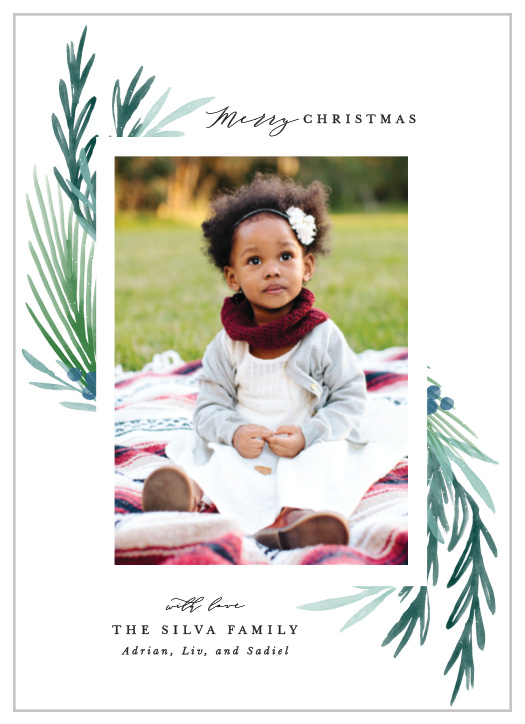 Our Merry Medley Christmas Cards are simplistic and beautiful for wishing everyone a Merry Christmas.