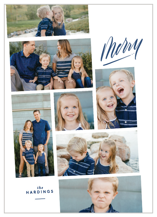 Share your family this holiday season with our Festive Filmstrip Holiday Cards.