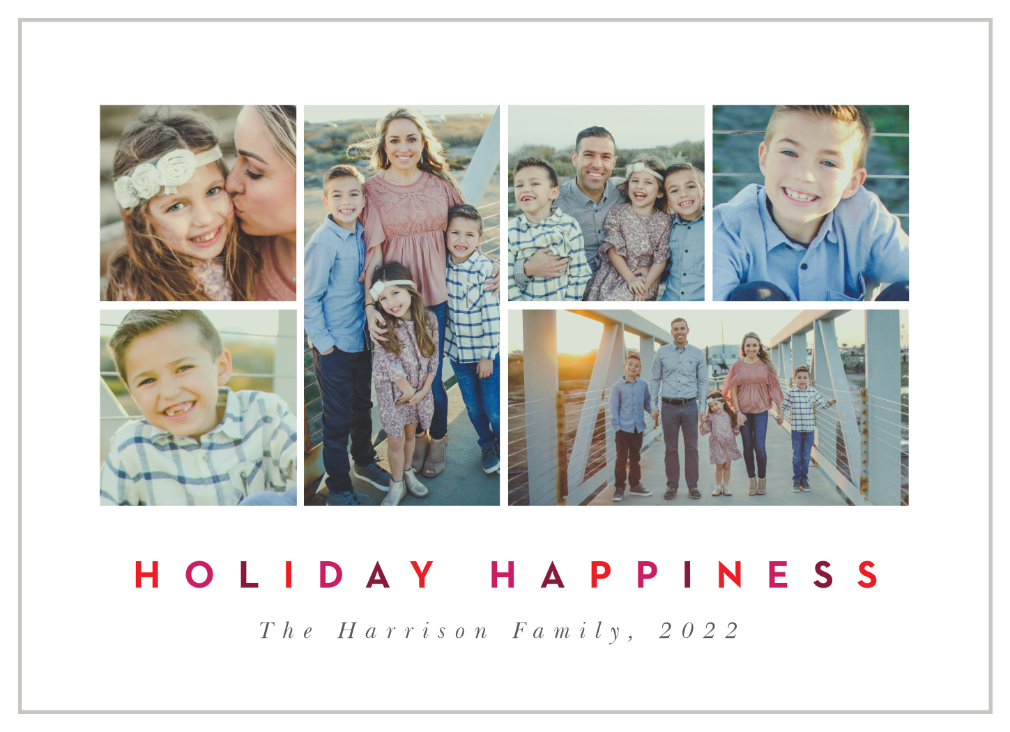 Holiday Happiness Holiday Cards