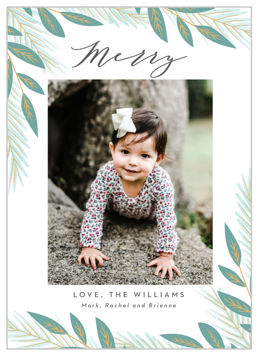 Our Joyful Pine Holiday Cards are the perfect way to share your seasonal joy with your friends and family!