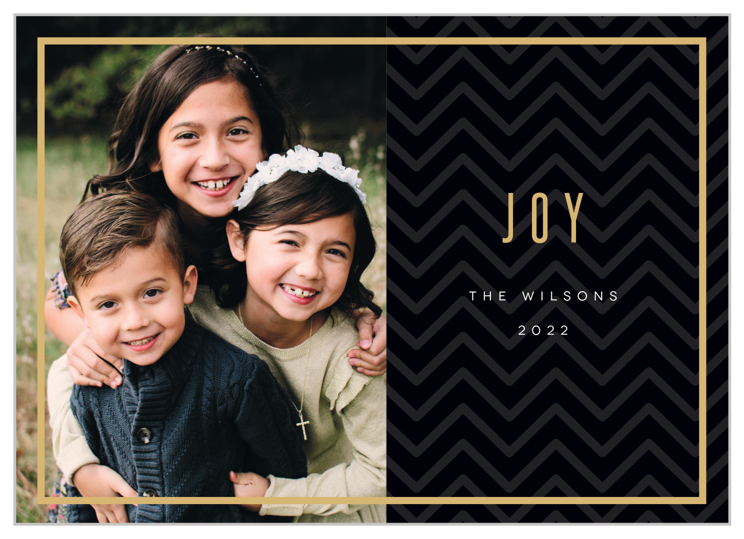 Joy Frame Holiday Cards