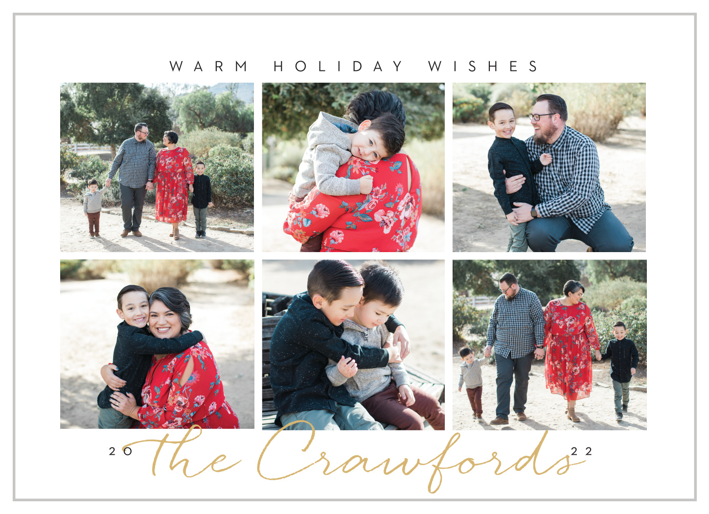 Family Snapshot Holiday Cards