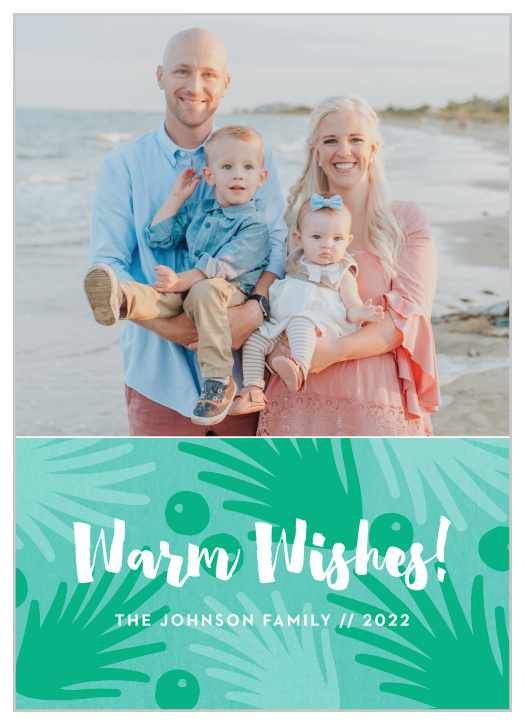 Send warm wishes with our Seas and Greetings Holiday Cards.