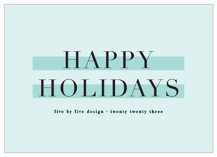 Our Holiday Highlighters Corporate Holiday Cards are the perfect way to show your appreciation for clients and employees alike!