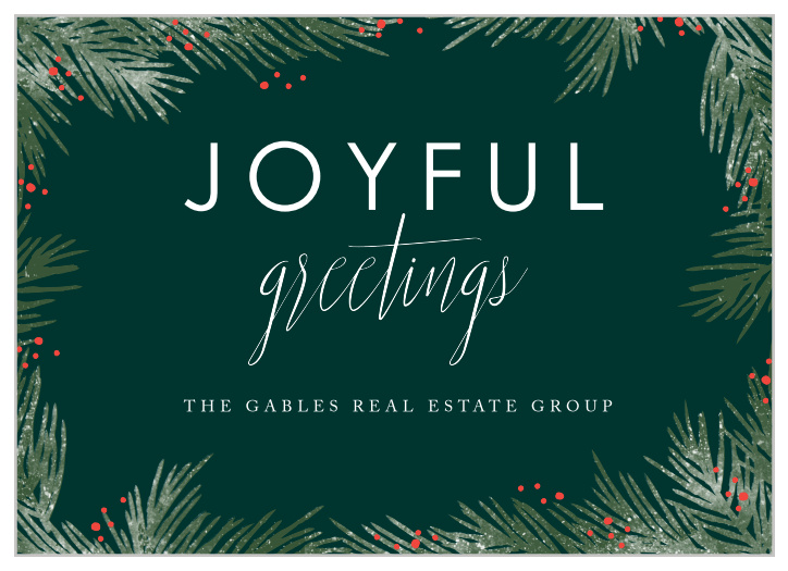 Send warm wishes and joyful greetings to all your clients and supporters this year with our Handdrawn Holiday Corporate Holiday Cards.