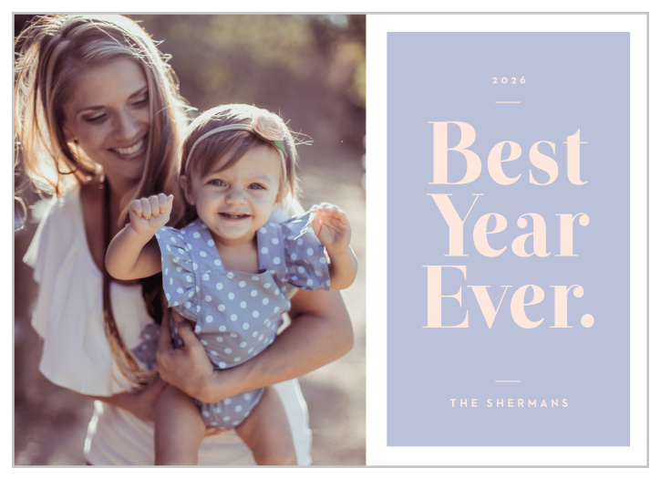 Show your loved ones your excitement for the upcoming year with our Silverlake Season New Years Cards!