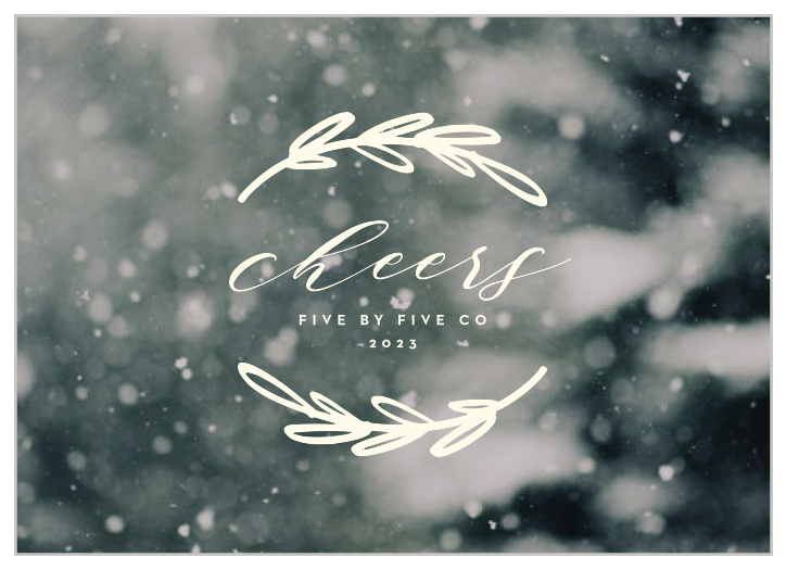 Our Artistic Abound Corporate Holiday Cards are the perfect way to show your appreciation for clients and employees alike!