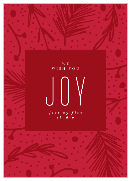 Our Handmade Pattern Corporate Holiday Cards are the perfect way to show your appreciation of clients and employees alike!