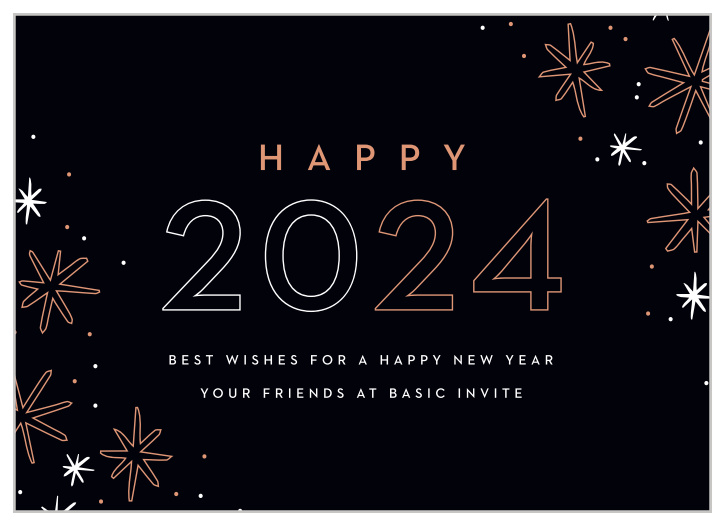 Our Falling Flakes Corporate New Years Cards are just what you need to wish your clients and employees a happy holiday.