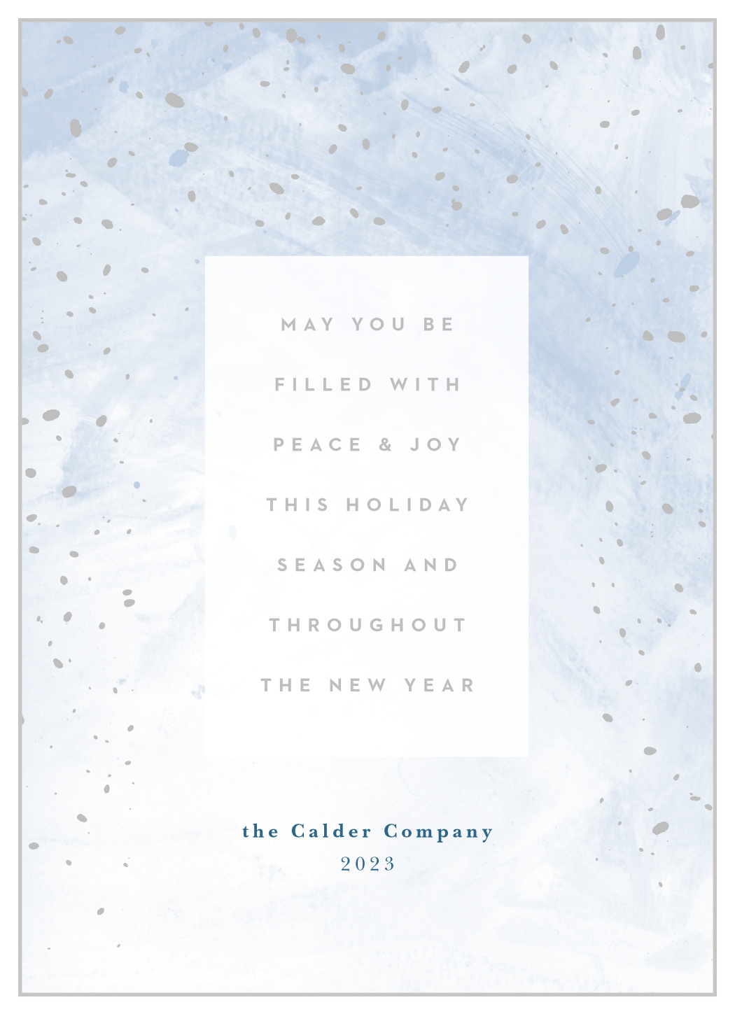 Mod Greeting Corporate Holiday Cards